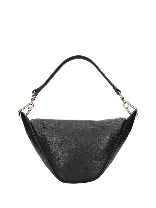 Borsa in pelle LA CARRIE | FRIVOLOUS M.NOSE SHOULDER BAG TUMBLEDNERO